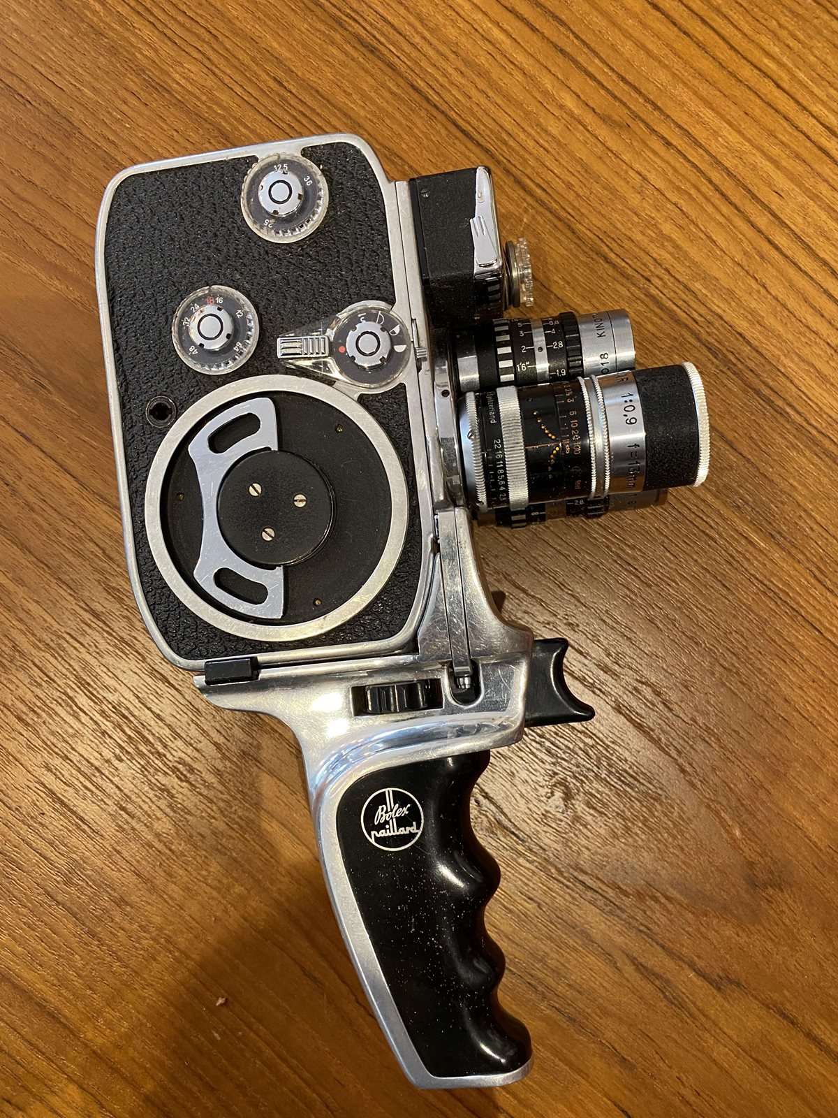 bolex paillard movie camera