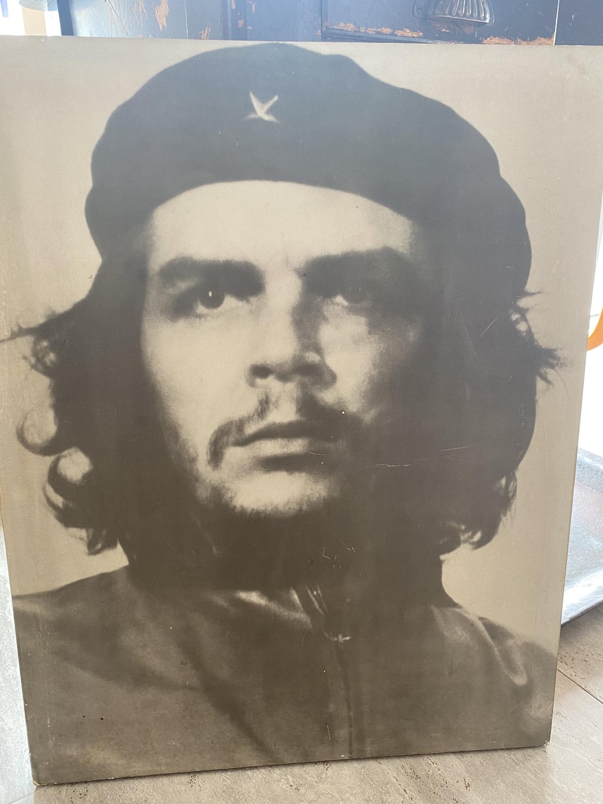 Old Che Guevara Poster - Orakei Objet - Auckland Antiques, Art ...